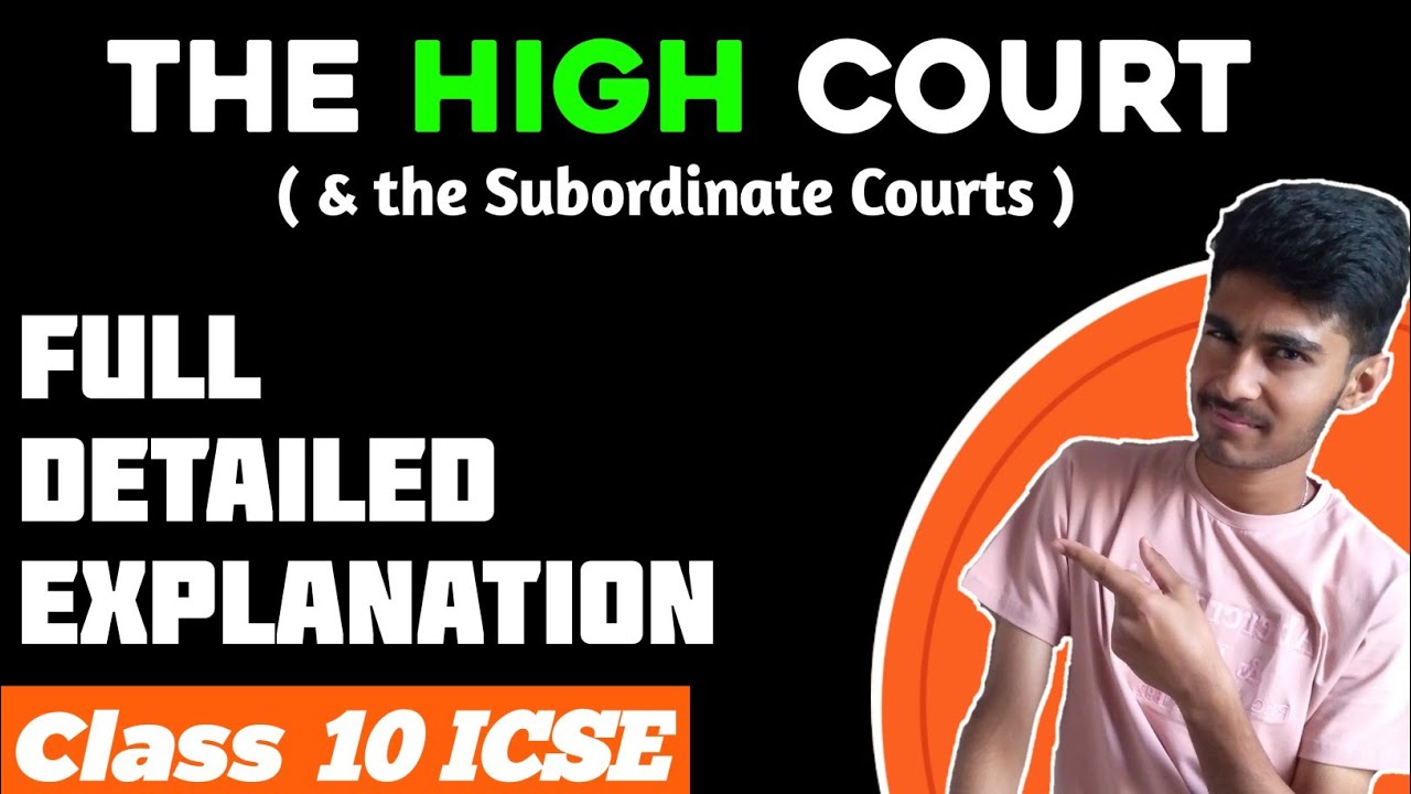 The High Court and the Subordinate Courts