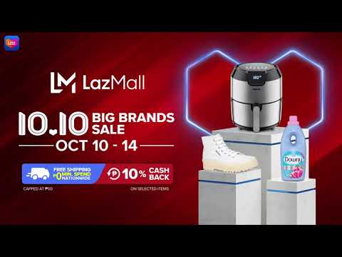 Lazada 10.10 (2021) Big Brands Sale DVC Q4 2021 15s