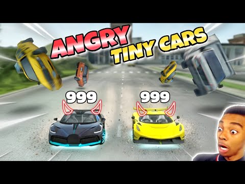 Angry Tiny Cars💀 in Extreme Car Driving Simulator 😱