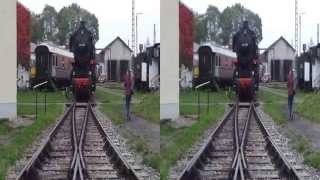 preview picture of video 'Bayerisches Eisenbahnmuseum Nördlingen in 3D'