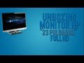 UNBOXING HP Monitor Led 23 Tss 23x11 Full Hd ...