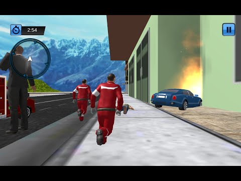 Ambulance rescue driver simulator_offroad emergency hero van drive_android gameplay