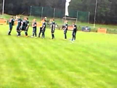 Auflaufen Traktor Wust 1.Spieltag