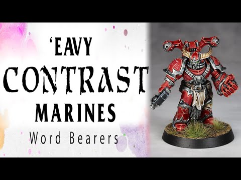 'Eavy Contrast Marines - Word Bearers