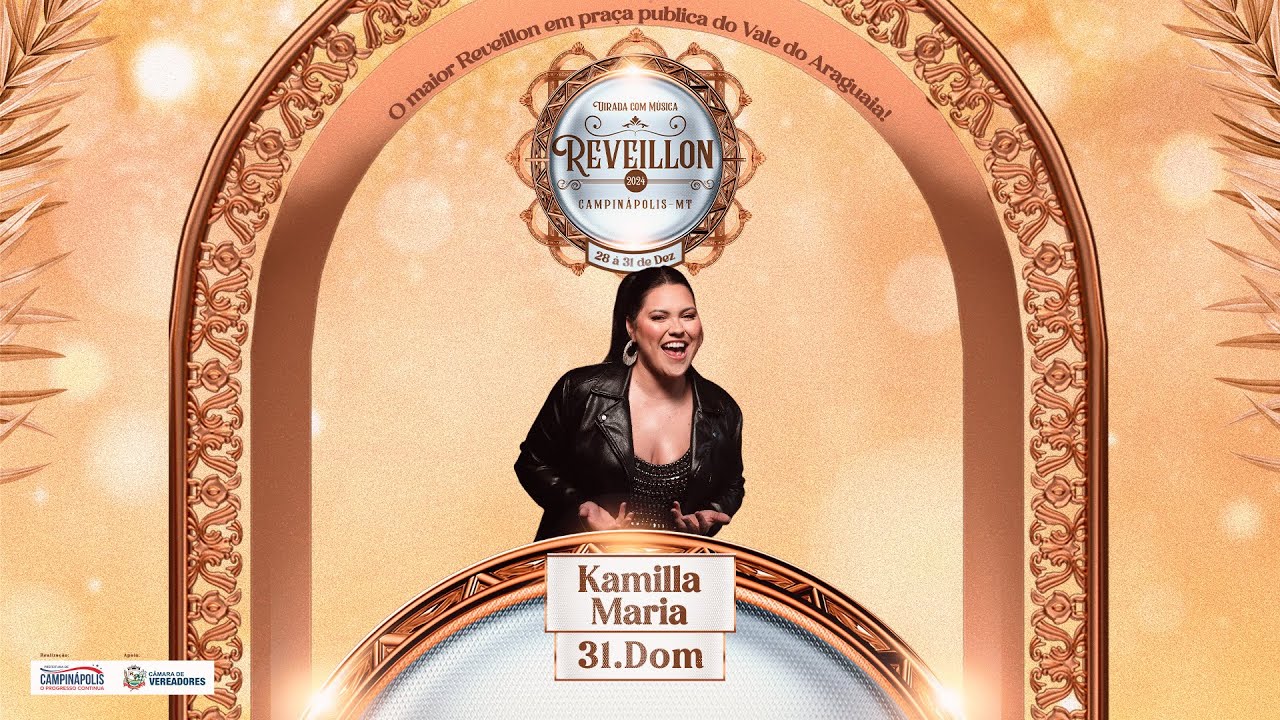 REVEILLON 2024 AO VIVO - KAMILLA MARIA