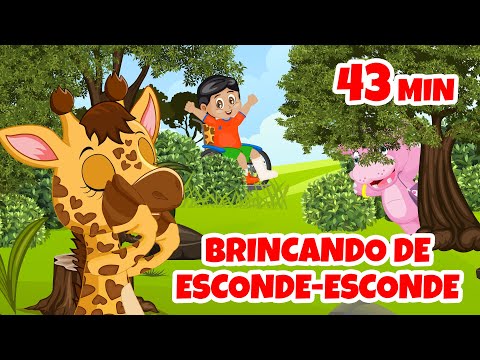 Brincando de Esconde-Esconde - Giramille 43 min | Desenho Animado Musical