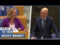 Hilariteit tijdens Tweede Kamerdebat: ‘Bingo!’