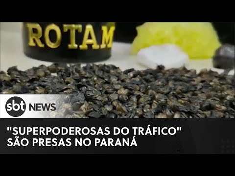 Criminosas conhecidas como "Superpoderosas do Tráfico" são presas no Paraná | #SBTNewsnaTV(20/02/23)