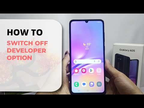How To Disable Developer Options On Samsung Galaxy A05/05s