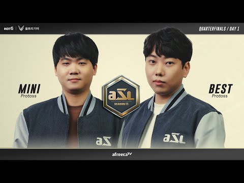 [ENG] ASL S11 Ro.8 Match 1 (Mini vs Best) - ASL English (StarCastTV English)
