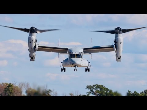 USMC V-22 Osprey Demo | EAA AirVenture Oshkosh 2022