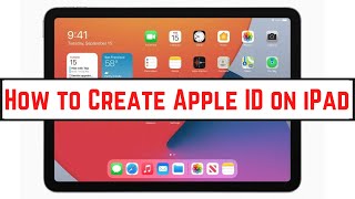 How to Create Apple ID in iPad | iPad Mini Air Pro | 2, 3, 4 | iPad 5th 6th 7th 8th Gen |9.3.5| 2024
