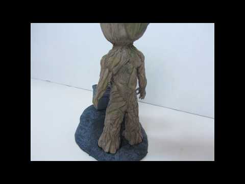 Sculpting Baby Groot