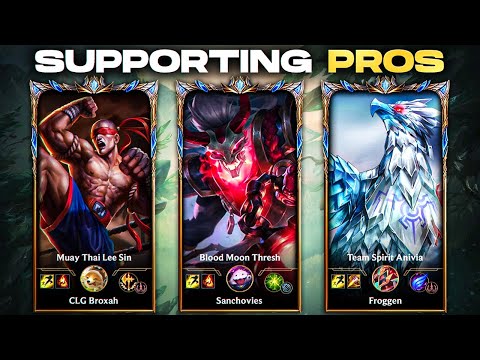 so i supported two pro players on my main account