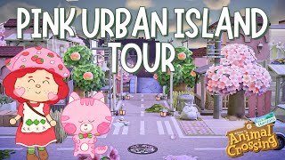 Pink Urban Natural Island | Animal Crossing New Horizons | ACNH 2024
