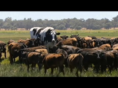 , title : 'Australia, troppo grande per il macello: mucca gigante "graziata"'