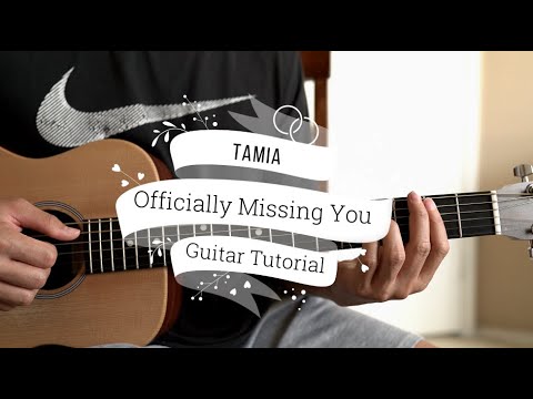 Officially Missing You - Tamia (Guitar Tutorial) HD