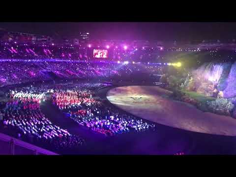 Reach The Star-Via Vallen, Opening Ceremony Asean Games 18 08 18