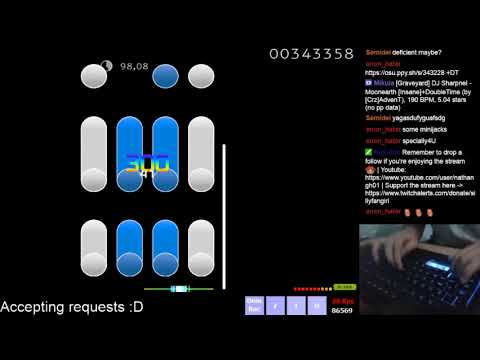 [Osu!mania]Tengaku[HEAVEN x1.3] - 95.10% 803K