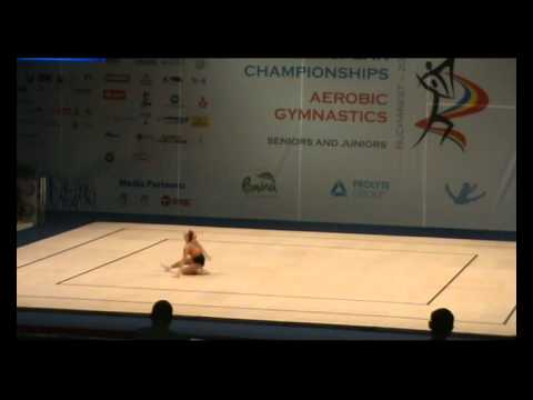 EM 2011 Sports Aerobics  Korneva Veronika RUS1