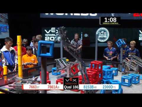 2015 VRC-MS Oppo Q186 -  (7663 8153B) 61-Opportunity Div-VRC Middle School-VEX Worlds 2015
