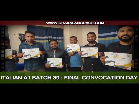 Italian class video 2 at Shield Language Academy