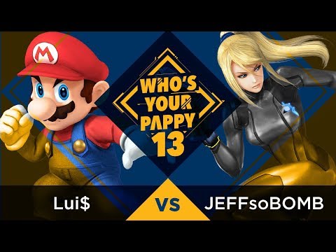 Who's Your Pappy #13 - Top 12: GoE| Lui$ (Mario/Luigi) vs. JEFFsoBomb (ZSS)