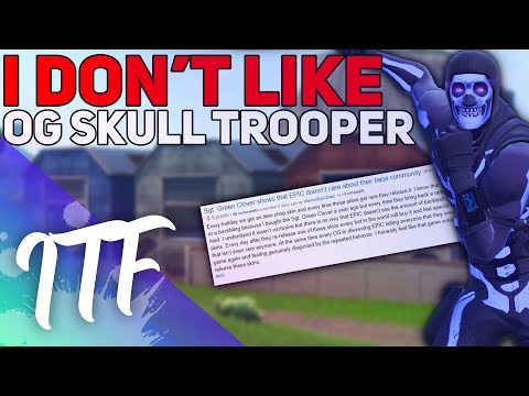 i don t like the purple skull trooper skin fortnite battle royale - fortnite juul trooper