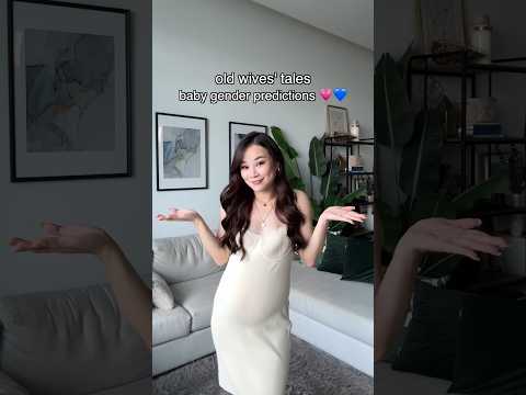 true or false? old wives’ tales baby gender predictions 💙🩷