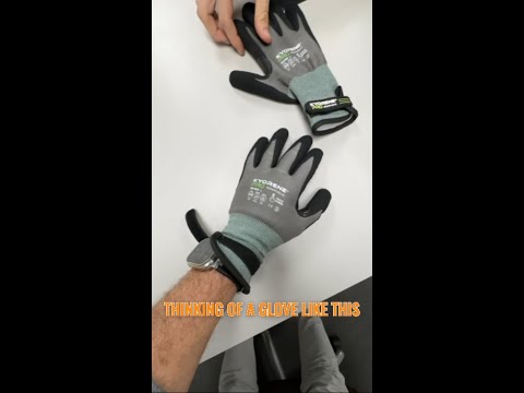 Slide 2 - Iron Maiden Gloves - 18g, A4 Liner With 7g Poly-Acrylic Lining & Velcro Closure / Size Large (video)