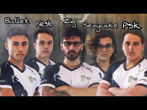Homenagem a Team Liquid-Rumo ao Mundial(Pro League)Sexycake,Psk,Bullet,Zigueira,Nesk#letsgoliquid