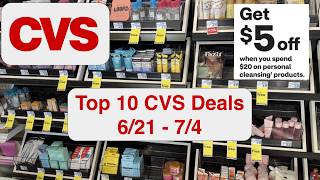 Top 10 CVS Couponing Deals 6/21 - 7/4 | Stock Up Prices On Essentials, Cheap Body Wash & New Makeup
