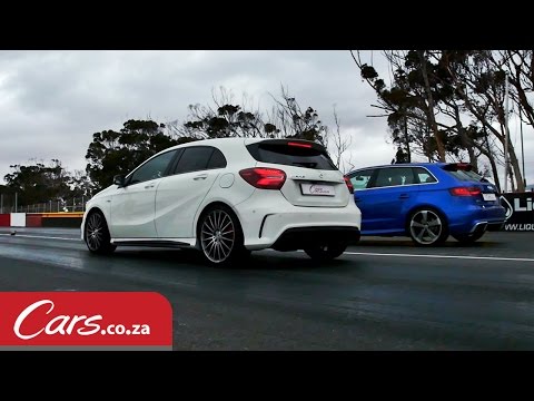 Drag Race: Audi RS3 vs Mercedes A45 AMG