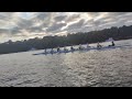 4, 4, 8 piece rowing in Bow