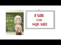 Fair And Square Adverb Phrase 61 Origin Animated English Tutor Nick P