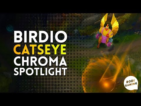 BIRDIO GALIO CATSEYE CHROMA SPOTLIGHT - LEAGUE OF LEGENDS