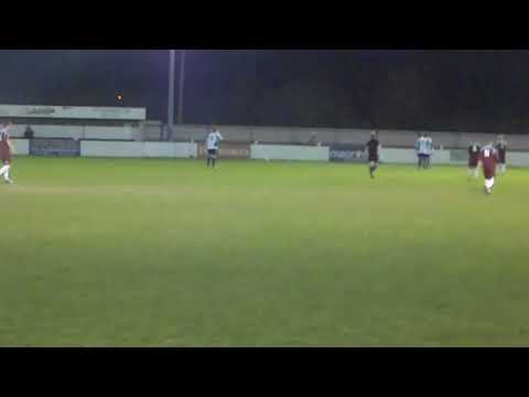 Witham Town 2-0 Brentwood Town.  Ryman Isthmian Division 1 North.  Tue23Apr2013