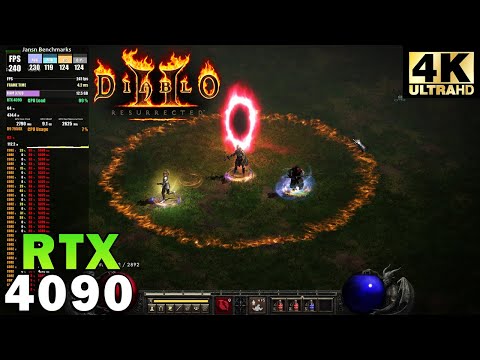 Diablo 2 Resurrected 4K | RTX 4090 | Ryzen 9 7950X | Ultra Settings