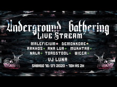Underground Gathering • Live Stream - VJ Luna