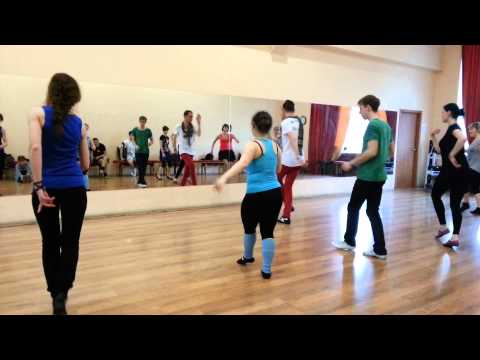 Kiev Spring Salsa Fest 2014 Anton Scherbak footwork group2