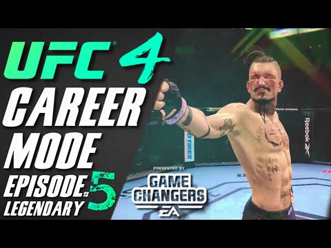 UFC 4 - CAREER MODE - Episode #5 - LEGENDARY Difficulty / Deep Waters