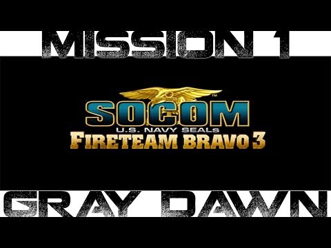 SOCOM: U.S. Navy SEALs Portable/Fireteam Bravo 3-Mission 1-Gray Dawn