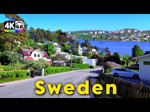 🇸🇪 Stockholm Walking Tour | Sollentuna Neighborhoods in 4K 60FPS UHD