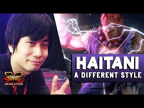 Haitani With a Different Style - Akuma - Street Fighter V Arcade Edition