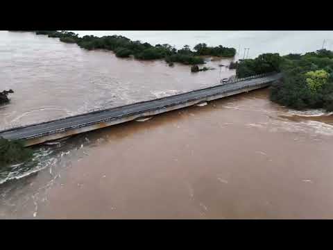 Enchente Rio Jaguari - Loreto - São Vicente do Sul - RS