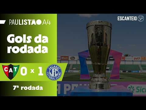 JACAREÍ VENCE COM GOL NO FIM | Taquaritinga 0 x 1 Jacareí | Gols do Paulistão Série A4 2026