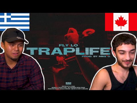 CANADIANS REACT TO GREEK DRILL - FLY LO - TRAPLIFE (Official Music Video)