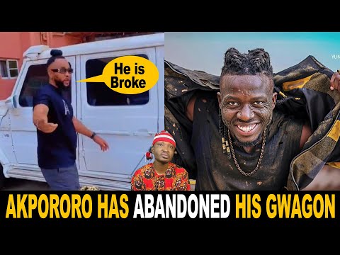 Broke Akpororo Abandon G-wagon In Hotel Nigerian Man Call Out Comedian