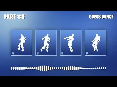 ADIVINA EL BAILE DE FORTNITE POR SU SONIDO - MÚSICA #3 - FORTNITE CHALLENGE | tusadivi
