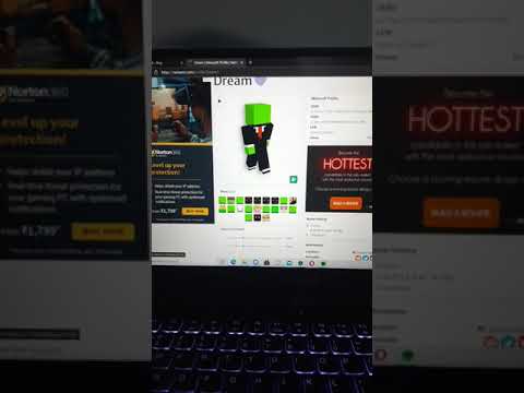 I searched dream in NameMC and this is what happened